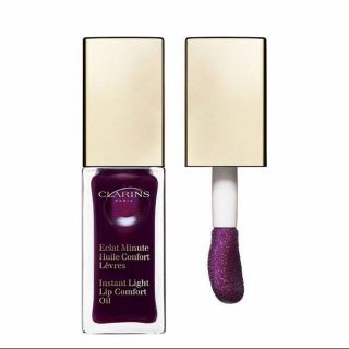 クラランス(CLARINS)のクラランス コンフォート リップオイル 08 ブラックベリー(リップグロス)