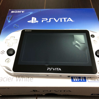 プレイステーションヴィータ(PlayStation Vita)のPSVita グレイシャー・ホワイト PCH-2000 ZA22(携帯用ゲーム機本体)