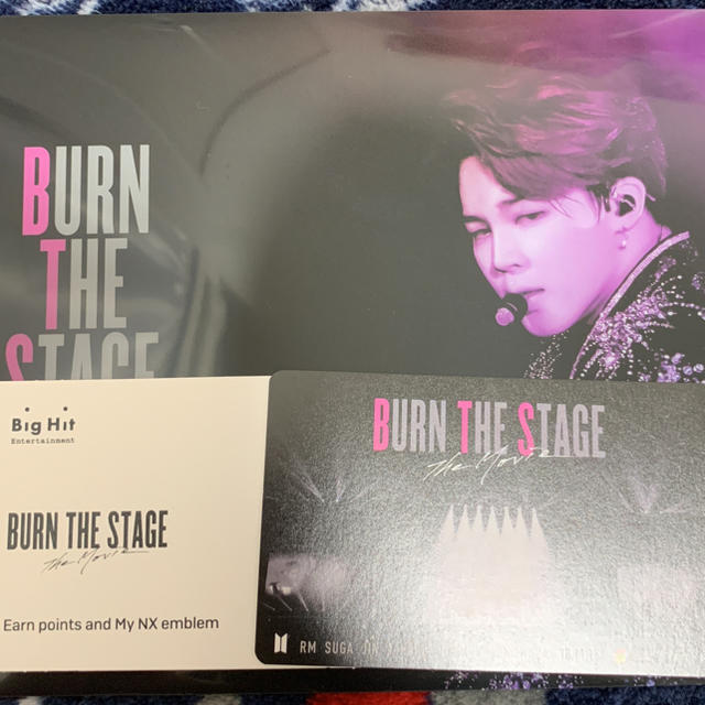 防弾少年団(BTS)(ボウダンショウネンダン)のBTS BURN THE STAGE ジミン ムビチケ チケットの音楽(K-POP/アジア)の商品写真