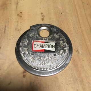 チャンピオン(Champion)の新品未使用 レア チャンピオンCHAMPION スパークプラグギャップゲージ(キーホルダー)