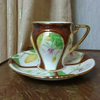 ノリタケ(Noritake)のノリタケ×ブルボン 当選品 ハンドペイントのチョコレートカップ(食器)