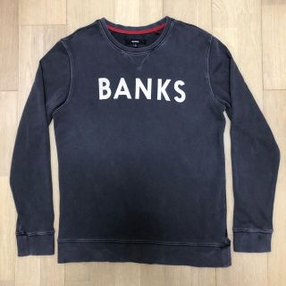 ロンハーマン(Ron Herman)の☆BANKS バンクス トレーナー スウェット☆黒系☆ロンハーマン ビームス(スウェット)