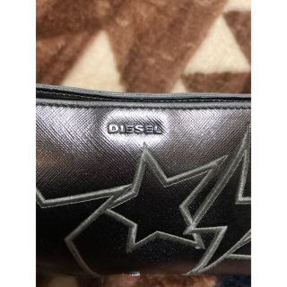 ディーゼル(DIESEL)のシルバー スター 財布 ストラップ付き(財布)