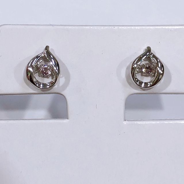 超美品の K18WG ピンクダイヤモンド 0.06ct ピアス ピアス - covid19.ins.gov.mz