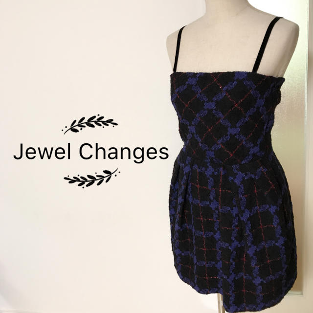 Jewel Changes ショルダーミニワンピース