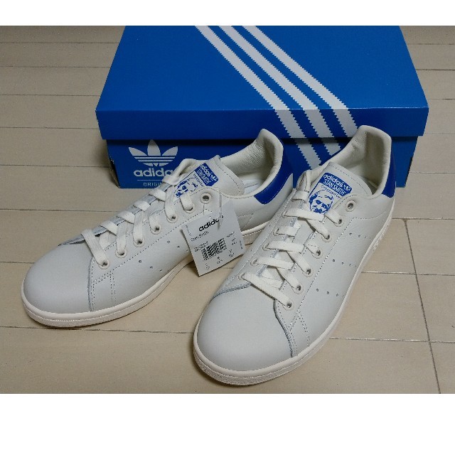 adidas - 本日のみ値下げ☆アディダス☆スタンスミス 白×青 26.5 adidas - 本日のみ値下げ☆アディダス☆スタンスミス 白×青 26.5