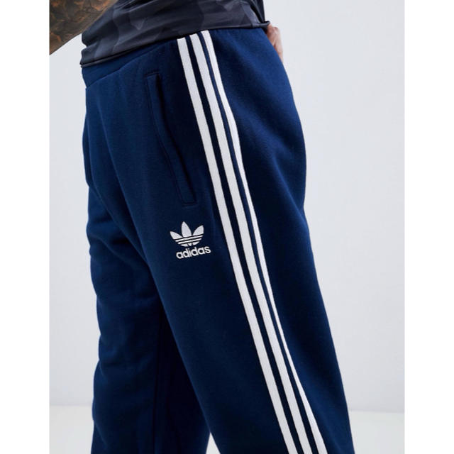 【Sサイズ】新品タグ付 adidas  3ストライプ ジョガーパンツ ネイビー 2