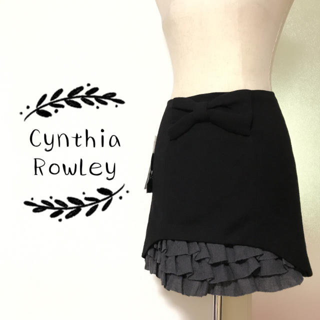 Cynthia Rowley(シンシアローリー)のcynthia rowley ウール素材 ミニスカート レディースのスカート(ミニスカート)の商品写真