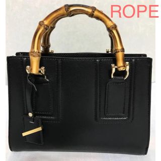 ROPE バンブーハンドルジャバラミニ2wayバッグ