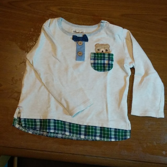 キムラタン(キムラタン)のキムラタン ピッコロ 長袖Tシャツ 90 キッズ/ベビー/マタニティのキッズ服男の子用(90cm~)(Tシャツ/カットソー)の商品写真