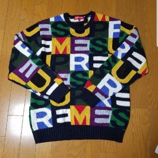 シュプリーム(Supreme)の限定処分価格！18AW Big Letters Sweater(ニット/セーター)