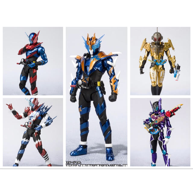 特撮【開封美品】S.H.フィギュアーツ仮面ライダービルド 5点セット