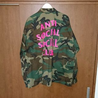 シュプリーム(Supreme)の専用 anti social social club カモジャケット(その他)