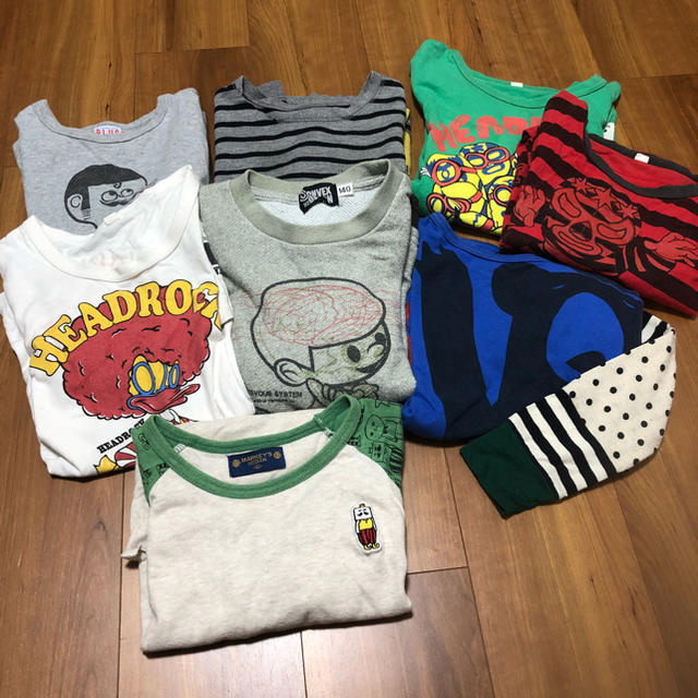 MARKEY'S(マーキーズ)の140男の子 長袖 まとめて キッズ/ベビー/マタニティのキッズ服男の子用(90cm~)(Tシャツ/カットソー)の商品写真