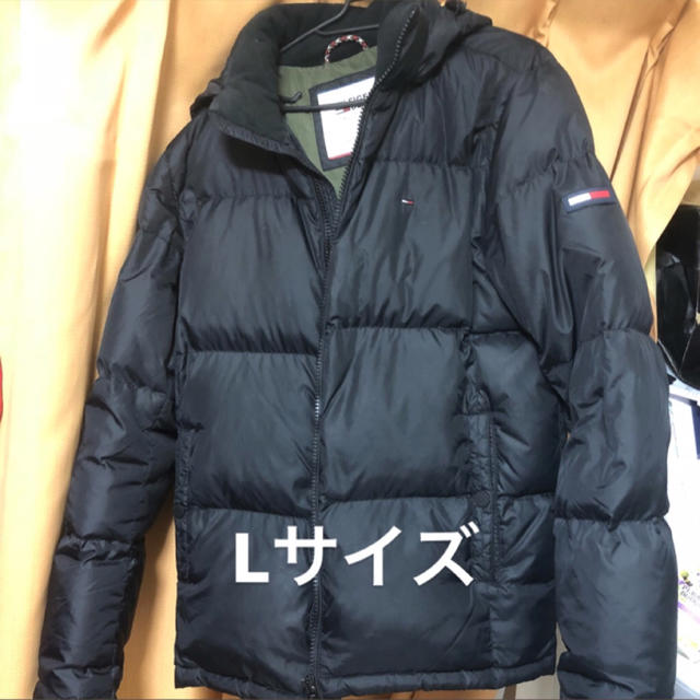 TOMMY(トミー)のLサイズ Tommy Hilfiger ダウン ジャケット ブラック 黒 メンズのジャケット/アウター(ダウンジャケット)の商品写真