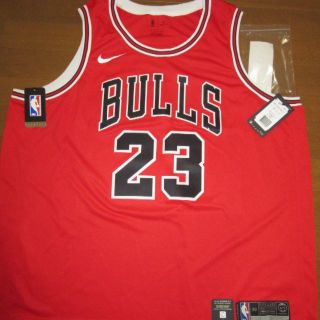 ナイキ(NIKE)の3XL 新品 NIKE JORDAN NBA ユニフォーム ジャージ 赤(タンクトップ)