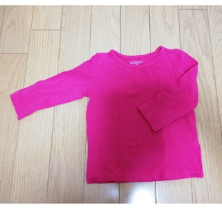 ニシマツヤ(西松屋)のCHEROKEE 長袖Tシャツ　80　ピンク(Ｔシャツ)