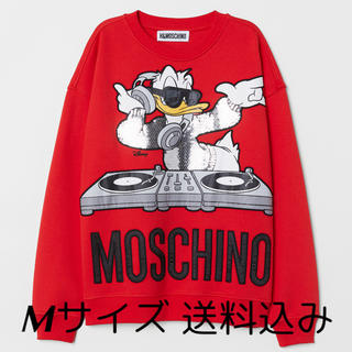 モスキーノ(MOSCHINO)のH&M MOSCHINO アップリケスウェットシャツ(トレーナー/スウェット)