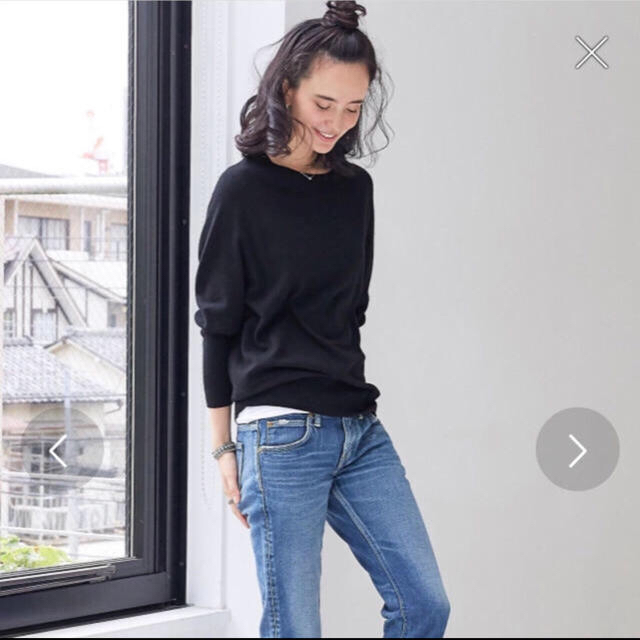 UNITED ARROWS green label relaxing(ユナイテッドアローズグリーンレーベルリラクシング)の【くまこ様専用」ユナイテッドアローズ ドルマンスリーブ ボートネック ニット レディースのトップス(ニット/セーター)の商品写真