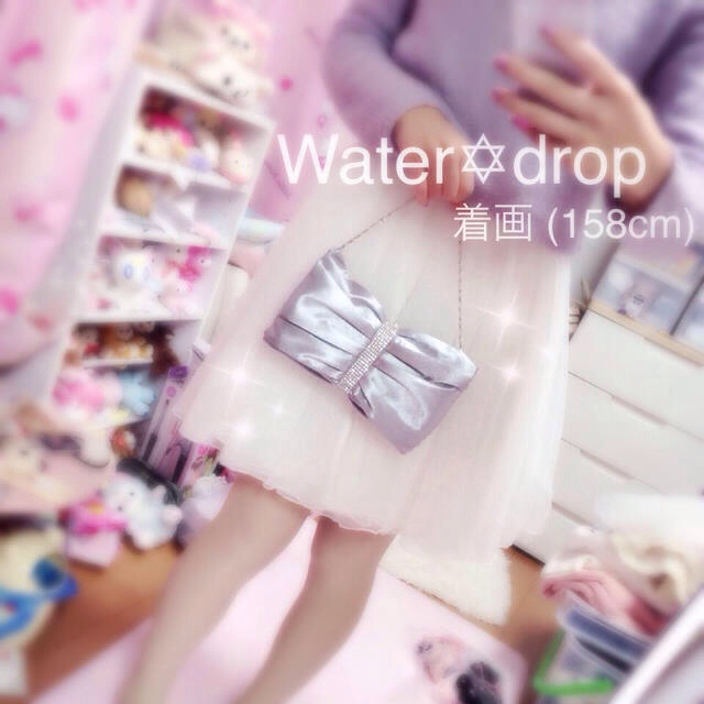 新品3way꒰パーティーバッグ🎀銀꒱ レディースのフォーマル/ドレス(ミニドレス)の商品写真