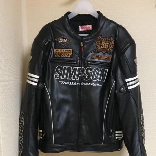 シンプソン(SIMPSON)のシンプソン SIMPSON ジャケット  美品(ライダースジャケット)