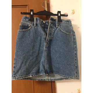 マウジー(moussy)のMOUSSY デニムミニスカート 値下げしました！(ミニスカート)