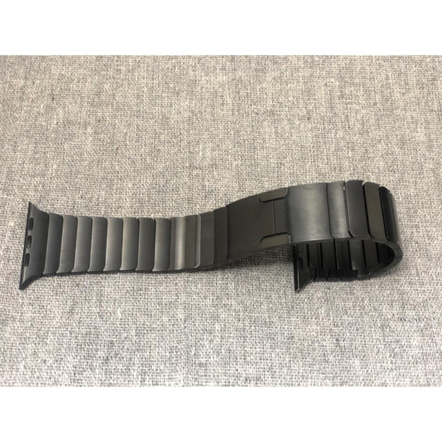 極美品AppleWatch42/44mm純正リンクブレスレットスペースブラック 極美品AppleWatch42/44mm純正リンクブレスレットスペースブラック