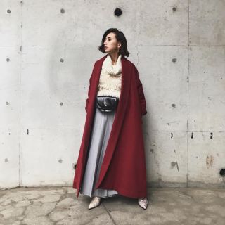 アメリヴィンテージ(Ameri VINTAGE)のSHAWL COLLAR COAT(ロングコート)