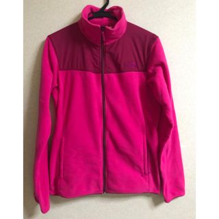 ザノースフェイス(THE NORTH FACE)の未使用★ノースフェイス ジップフリース ポーラテック★レディースXL ピンク(ブルゾン)