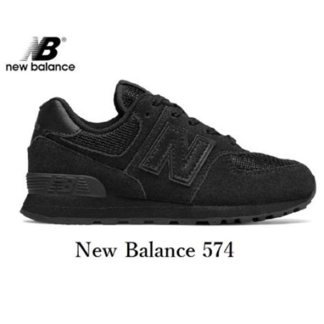 New Balance(ニューバランス)のニューバランス 574 オールブラック レディースの靴/シューズ(スニーカー)の商品写真