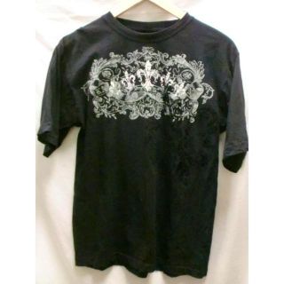 匿名即日発可！KANI GOLDブラックTシャツUSA古着goodデザインSM(Tシャツ/カットソー(半袖/袖なし))