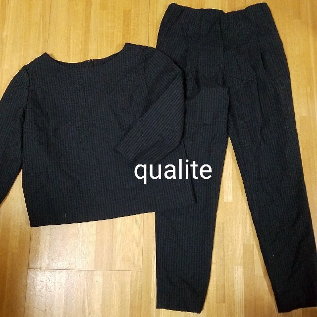 qualite(カリテ)のqualite セットアップ レディースのパンツ(カジュアルパンツ)の商品写真