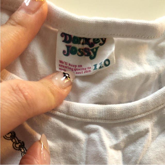 Donkey Jossy(ドンキージョシー)のドンキージョシー Tシャツ 110cm キッズ/ベビー/マタニティのキッズ服女の子用(90cm~)(Tシャツ/カットソー)の商品写真