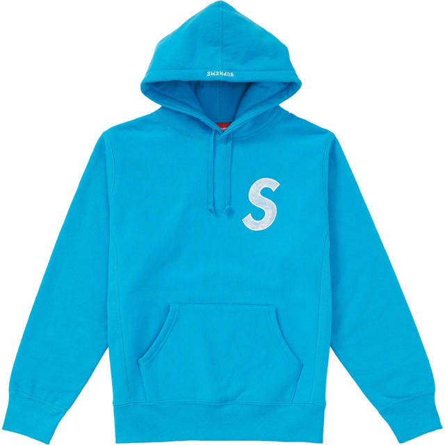Supreme 18AW S Logo Hooded Sweatshirt