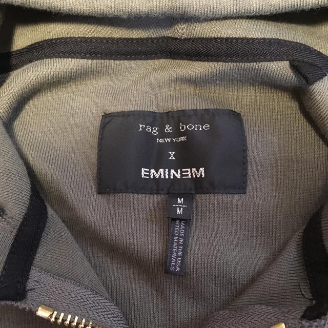 Rag & Bone(ラグアンドボーン)のRag & bone Eminem パーカー 確実正規品 メンズのトップス(パーカー)の商品写真