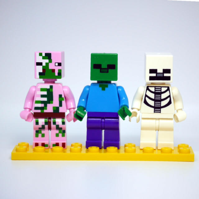Lego(レゴ)の在庫処分価格 残り3個 レゴ マインクラフト  ミニフィグ  エンタメ/ホビーのおもちゃ/ぬいぐるみ(キャラクターグッズ)の商品写真