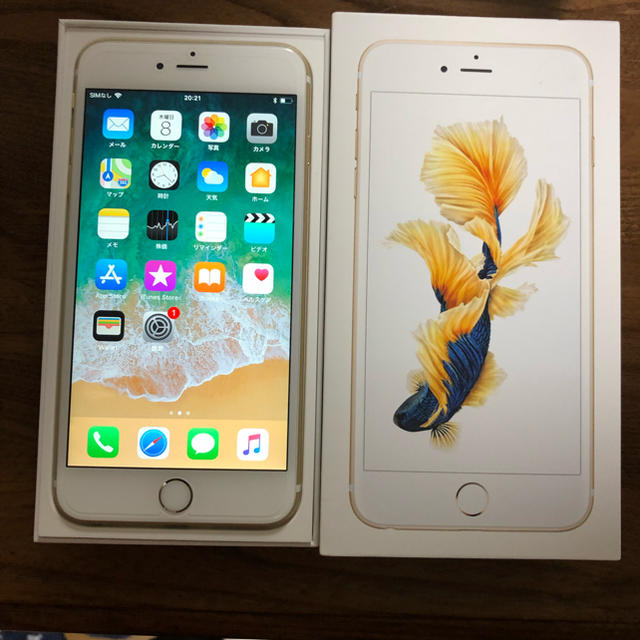 Apple(アップル)のiPhone6s plus 128GB スマホ/家電/カメラのスマートフォン/携帯電話(スマートフォン本体)の商品写真