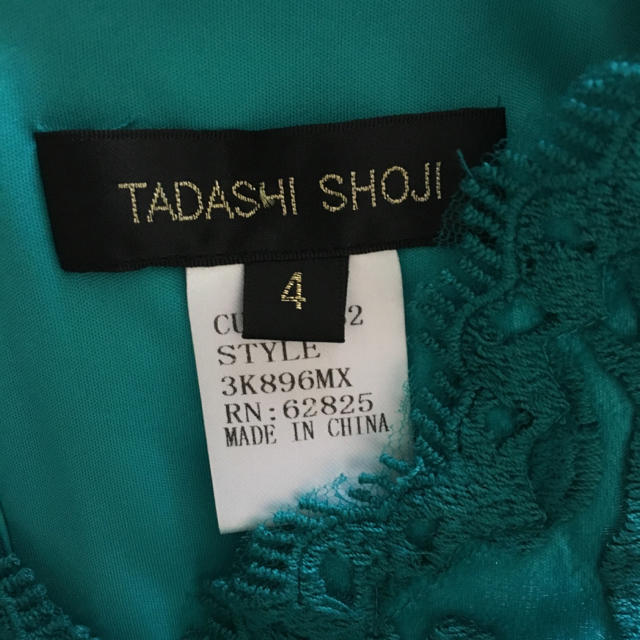 TADASHI SHOJI(タダシショウジ)の美品 タダシショウジ Tadashi Shoji レーワンピース レディースのワンピース(ひざ丈ワンピース)の商品写真