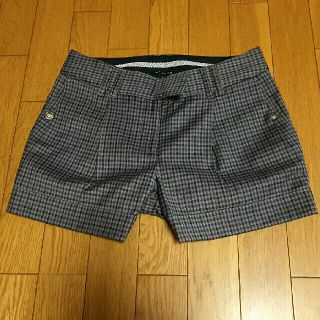 トミーヒルフィガー(TOMMY HILFIGER)のトミー・ヒルフィガー チェック柄ショートパンツ Ｓサイズ(ショートパンツ)