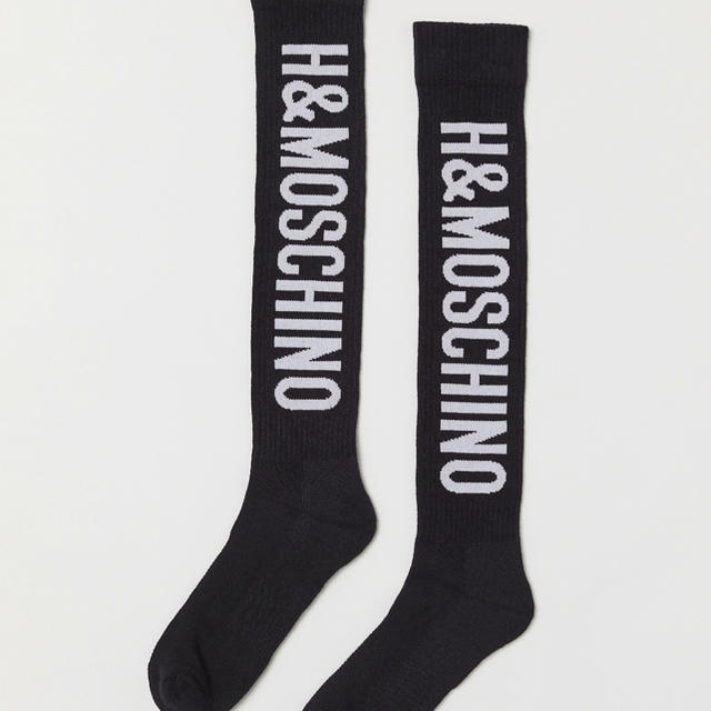 MOSCHINO(モスキーノ)のモスキーノ ソックス黒 キッズ/ベビー/マタニティのこども用ファッション小物(靴下/タイツ)の商品写真