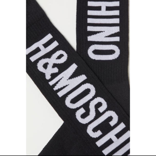 MOSCHINO(モスキーノ)のモスキーノ ソックス黒 キッズ/ベビー/マタニティのこども用ファッション小物(靴下/タイツ)の商品写真