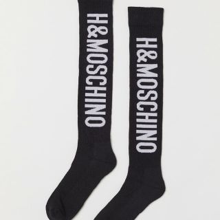 モスキーノ(MOSCHINO)のモスキーノ ソックス黒(靴下/タイツ)