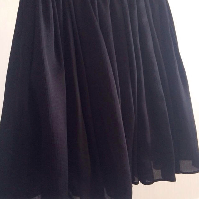 LE CIEL BLEU(ルシェルブルー)のルシェルブルー チュール付フレアスカート レディースのスカート(ミニスカート)の商品写真