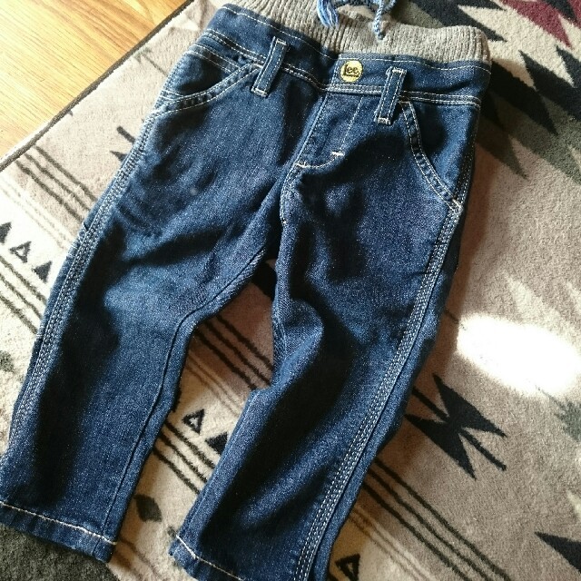 Lee(リー)の90㎝Leeリー ペインターテーパードデニムパンツ ズボン キッズ/ベビー/マタニティのキッズ服男の子用(90cm~)(パンツ/スパッツ)の商品写真