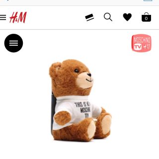 モスキーノ(MOSCHINO)のH&M MOSCHINO(iPhoneケース)