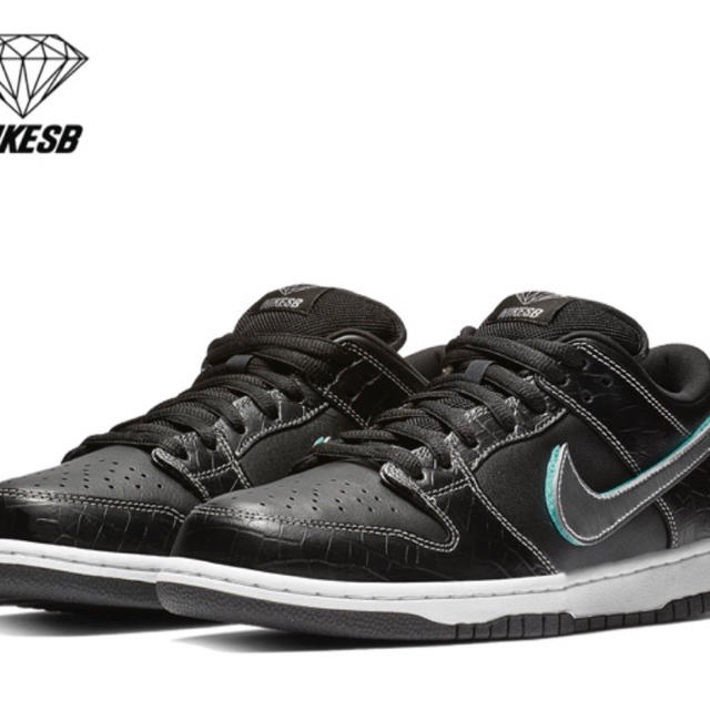 NIKE(ナイキ)のDIAMOND SUPPLY CO.×NIKE SB DUNK メンズの靴/シューズ(スニーカー)の商品写真