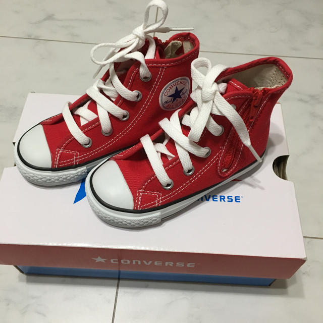 CONVERSE(コンバース)の新品箱付き コンバース15cm キッズ/ベビー/マタニティのキッズ靴/シューズ(15cm~)(スニーカー)の商品写真