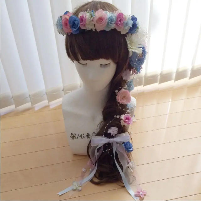 ウェディング花かんむり 花ピン かすみ草髪飾り パールライン Arkiva Gov Al