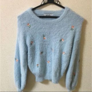 ダズリン(dazzlin)のdazzlin 刺繍ニット(ニット/セーター)