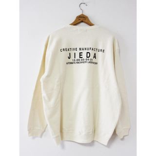 ジエダ(Jieda)のjieda スウェットシャツ ホワイト(スウェット)